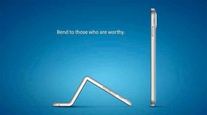 Iphone 6 se dobla Samsung
